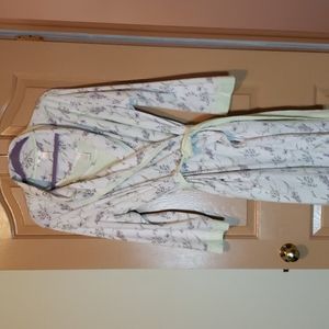 Womens Robe with nightgown sz XXL Floral print